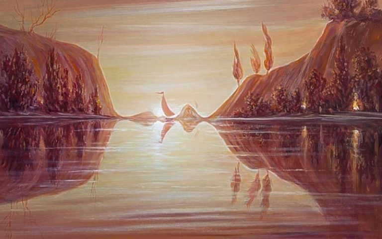 Что вы увидели первым - пейзаж или лица? Этот тест раскрывает, чем вы живёте на самом деле