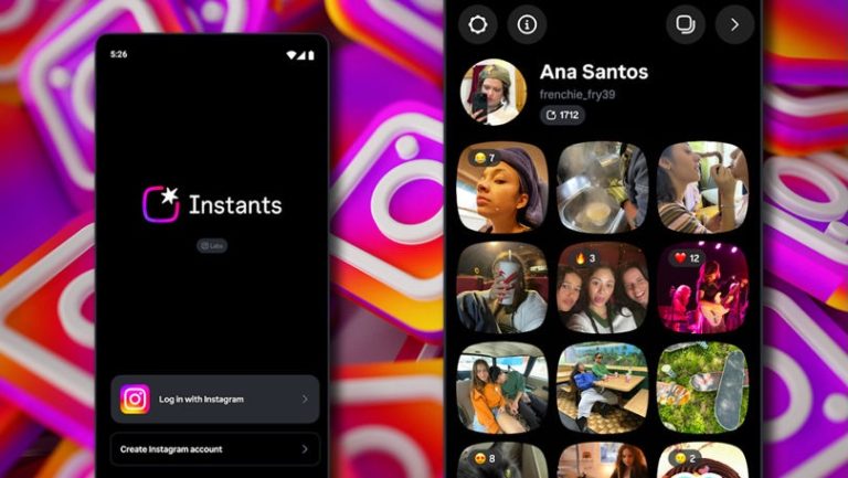 Instagram выпустил новое приложение Instants для обмена мгновенными фотографиями без фильтров