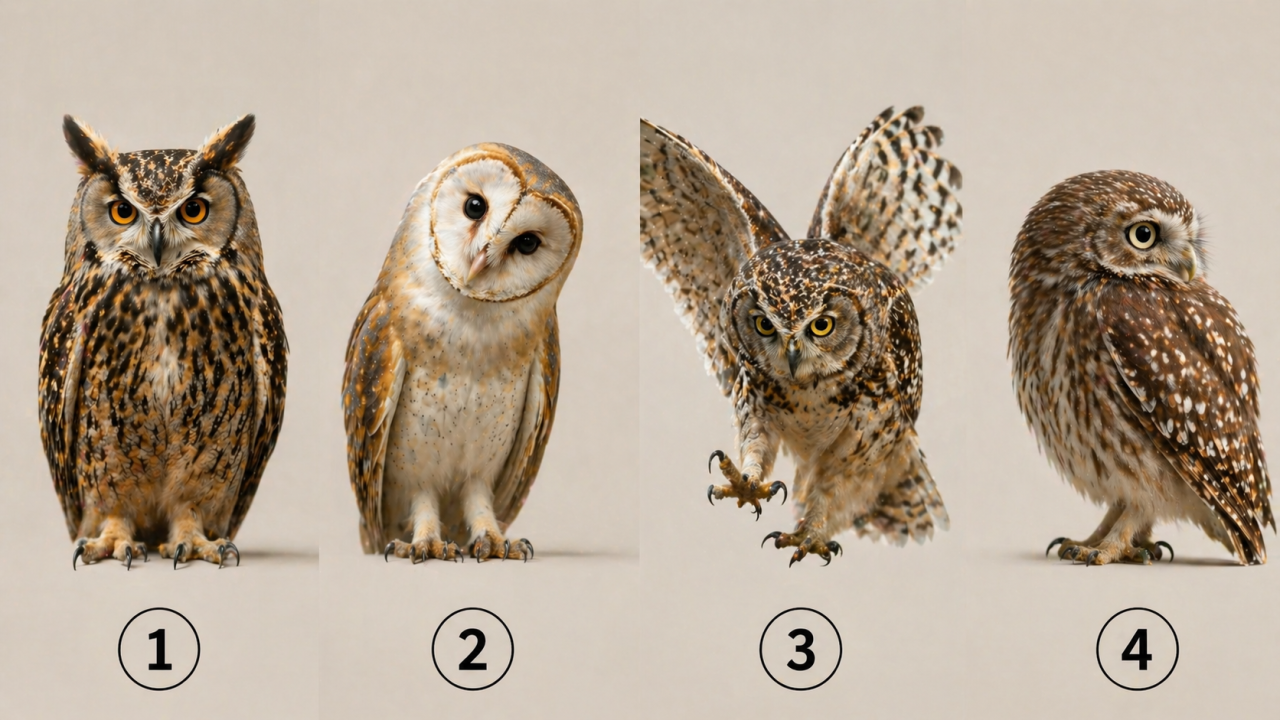 Выберите сову - узнаете сильную сторону своего интеллекта: чем вы на самом деле превосходите других
