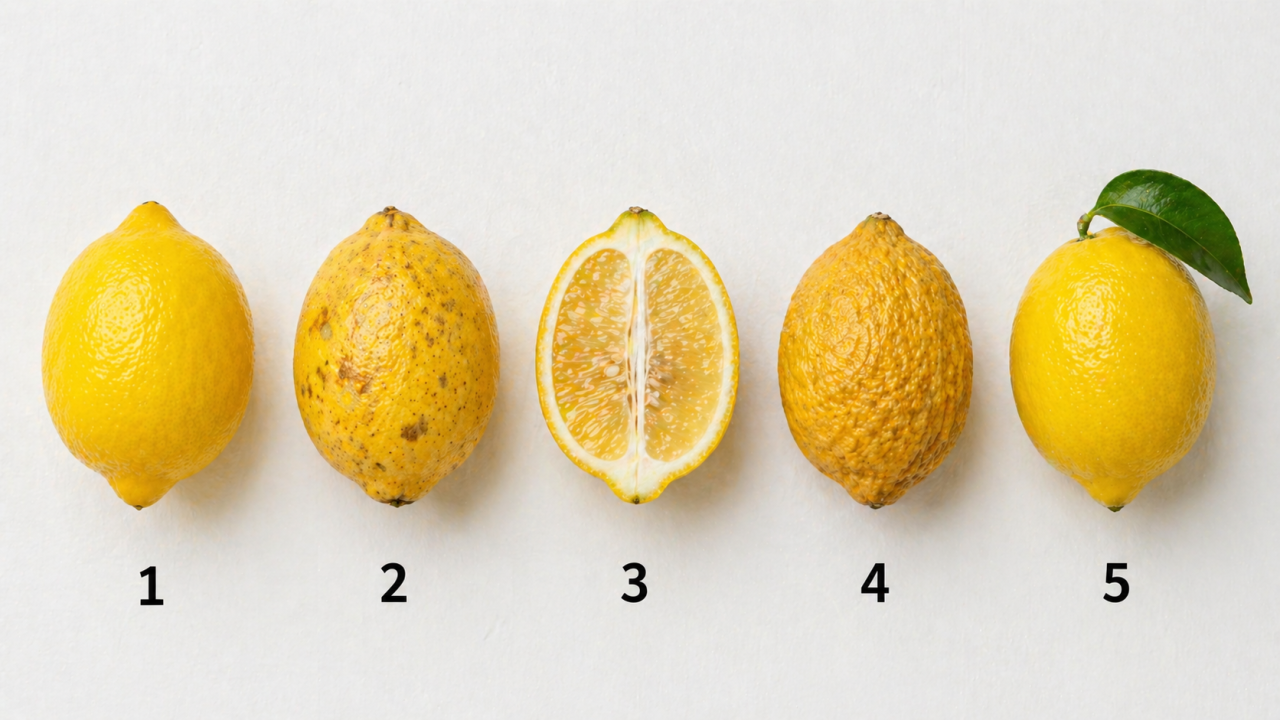 Выберите лимон - и узнаете, что делает вашу жизнь «кислой»: тест по психологии для тех, кто любит честность