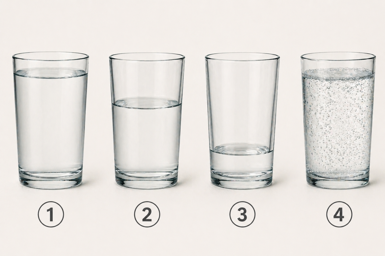 Выберите стакан - и узнаете, что «высушивает» вашу энергию: точный психологический тест