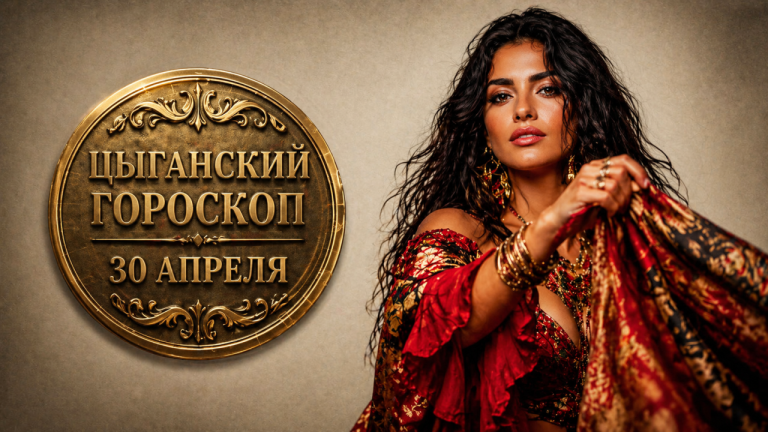 Цыганский гороскоп на 30 апреля 2026: Подкова, Звезда и Кинжал получат редкий шанс перед новым месяцем