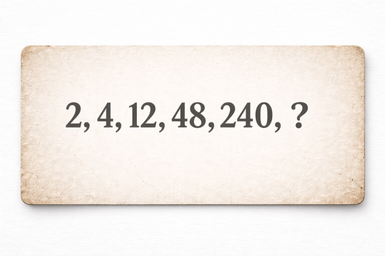 Сможете найти следующее число за 10 секунд: тест на логику