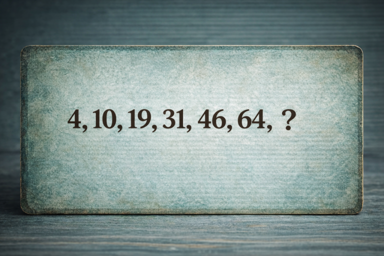 Ваш мозг в тонусе или уже идет по инерции: проверьте себя в этой числовой цепочке