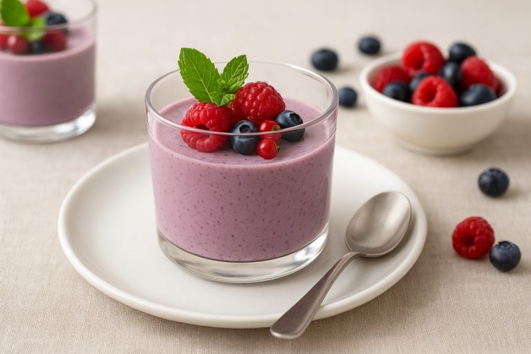 🍓 Панна- котта без вреда для фигуры: десерт, который ты точно захочешь повторить