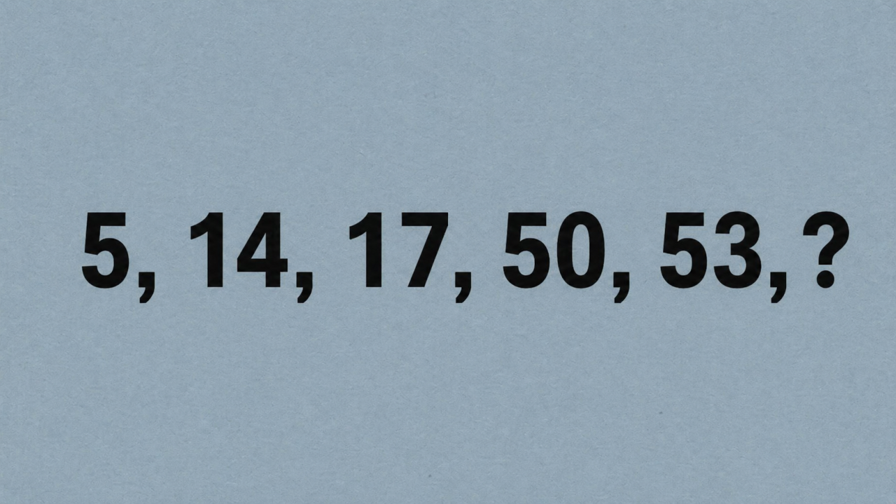 Логическая задача для внимательных: что идет после 53?