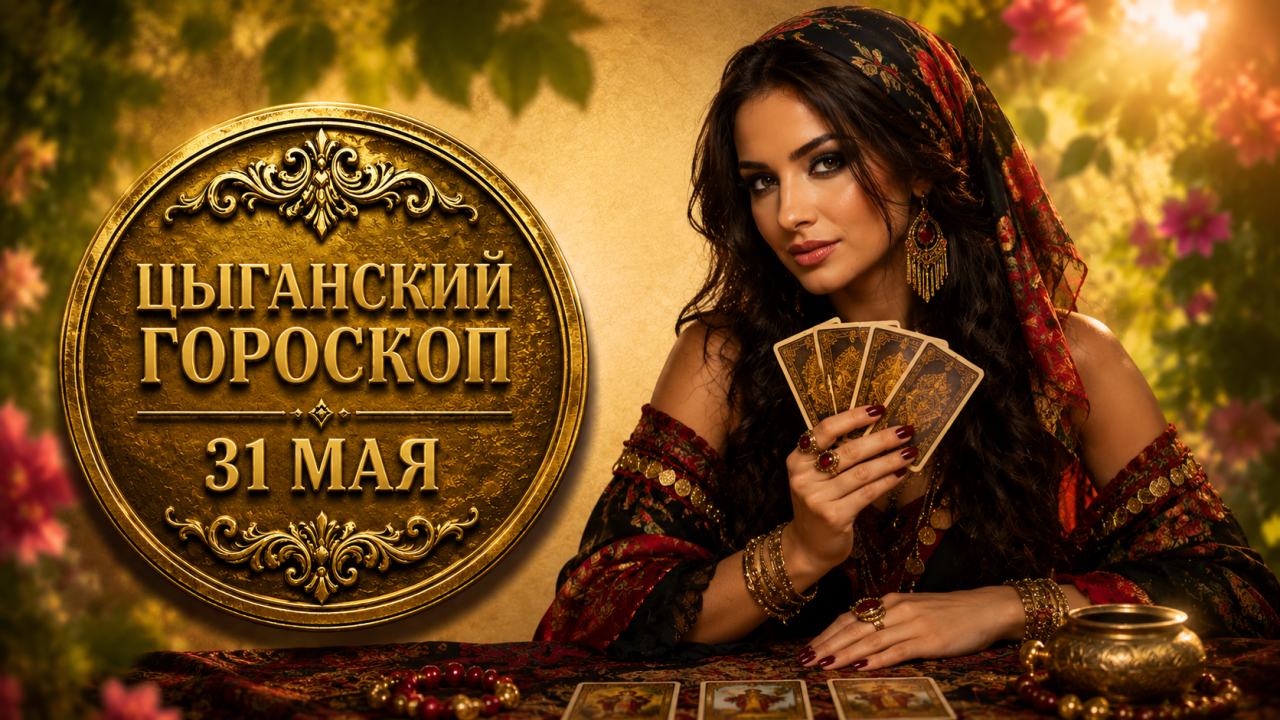 Цыганский гороскоп на 31 мая: Колесу выпал знак судьбы, а Монете - редкая удача