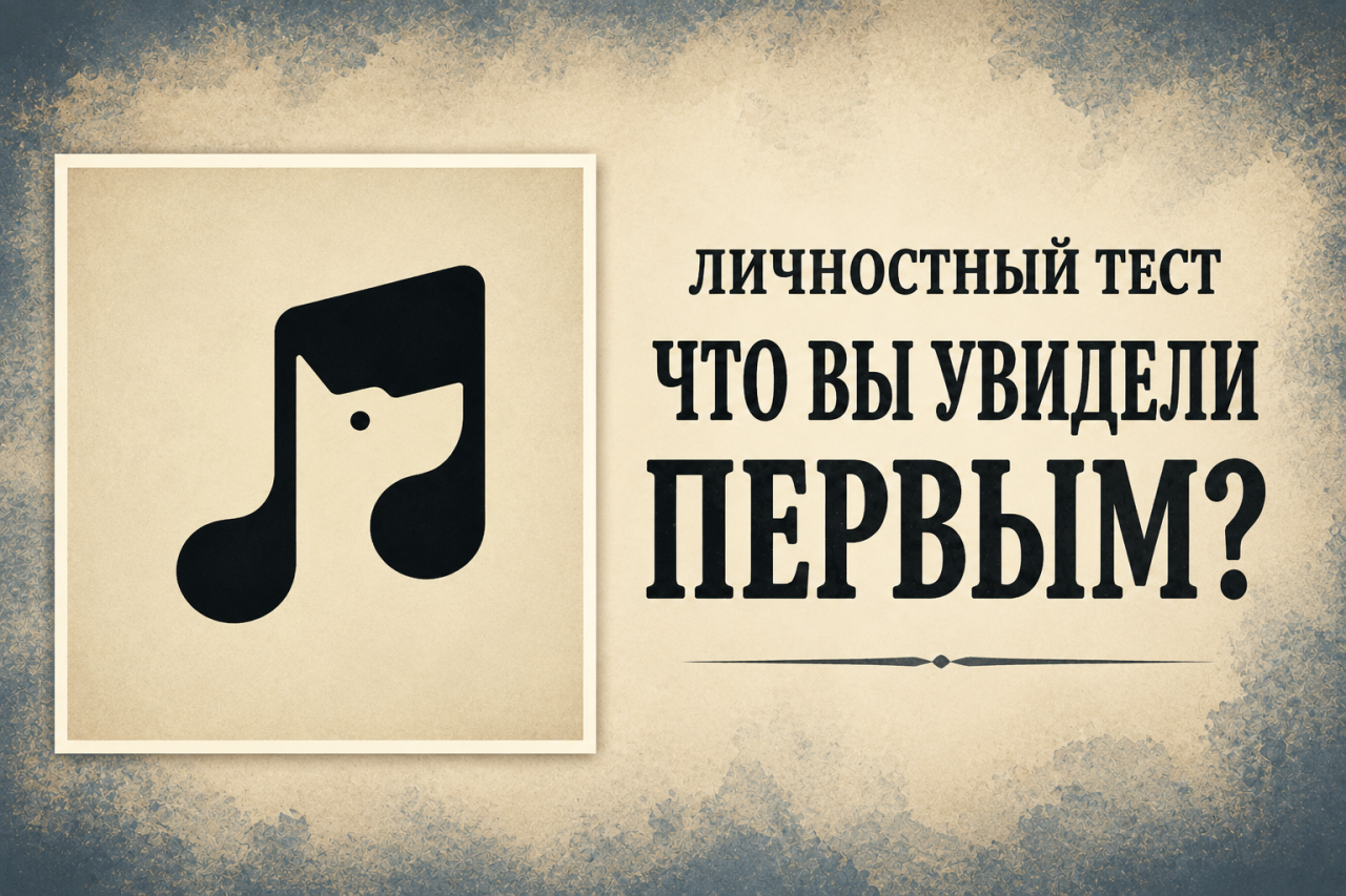 Что вы увидели первым - ноту или щенка? Этот тест покажет, что мешает вам принимать правильные решения