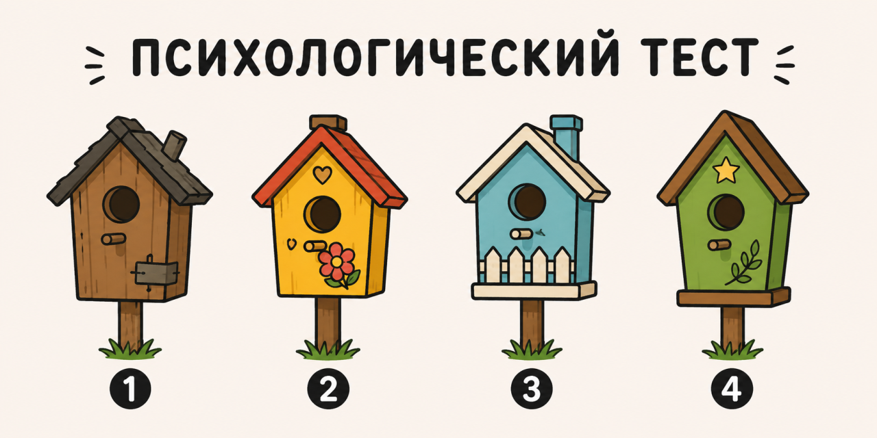 Выберите скворечник - и узнайте, кого вы впускаете в свою жизнь зря
