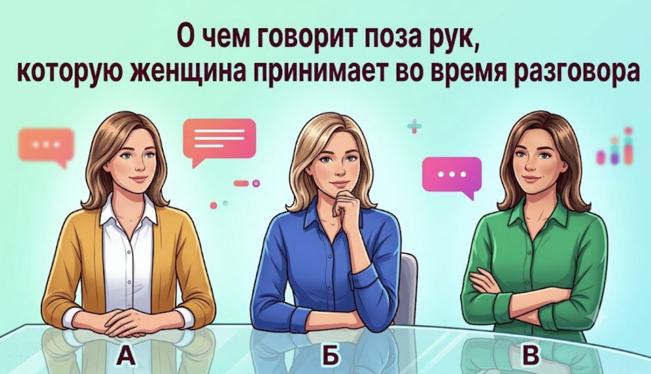Тест: что выдают руки женщины, пока она молчит