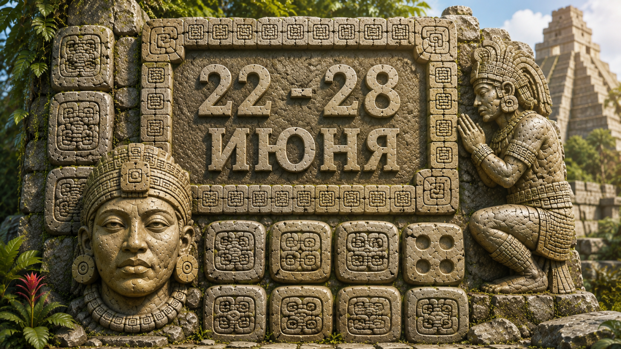 Что готовит календарь майя Цолькин на неделю с 22 по 28 июня: древний код перемен