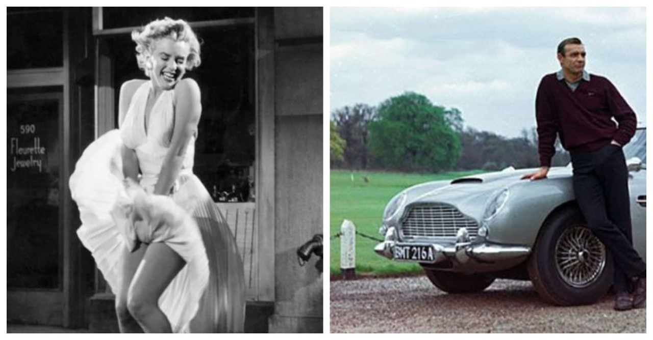 От платья Мэрилин до Aston Martin Бонда: 10+ кинореликвий, проданных за миллионы