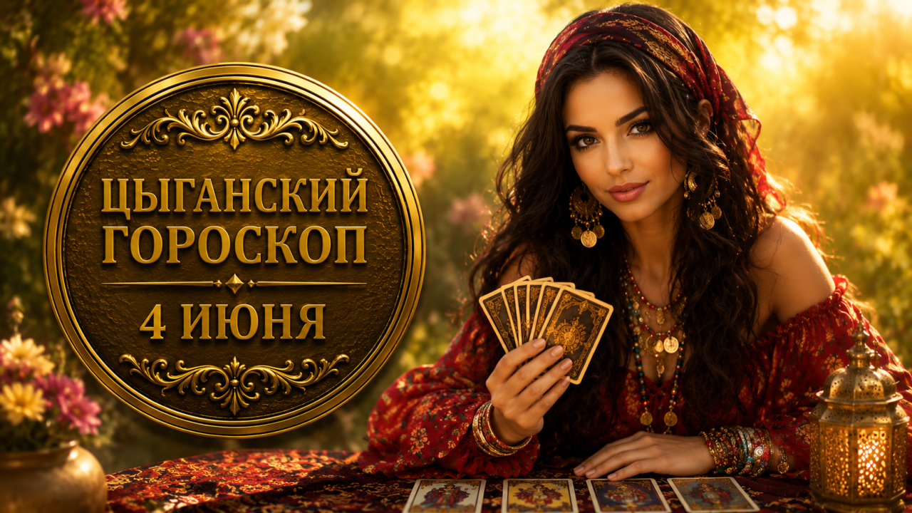 Цыганский гороскоп на 4 июня: Монета найдёт скрытую выгоду, а Сердце услышит судьбоносный совет