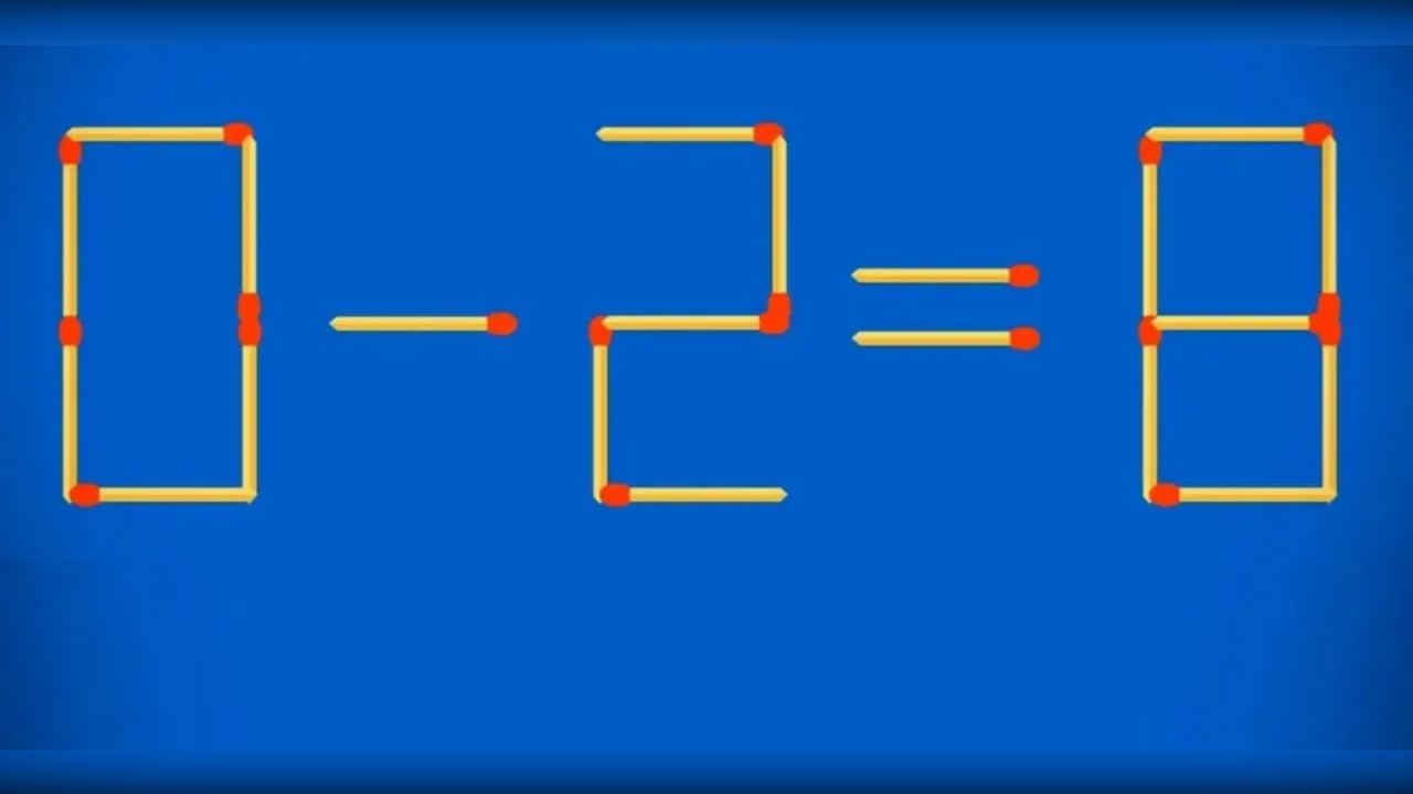 «0 − 2 = 8»? Математика здесь бессильна: задача на гибкость мышления и внимательность