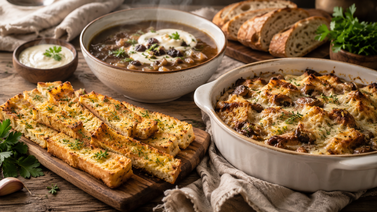 Не выбрасывайте вчерашний хлеб: 3 вкусных рецепта, после которых вы специально будете оставлять несколько ломтиков