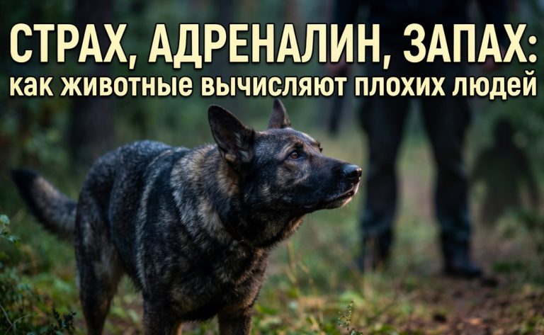 Собака никогда не ошибается в людях - а вы её слушаете?