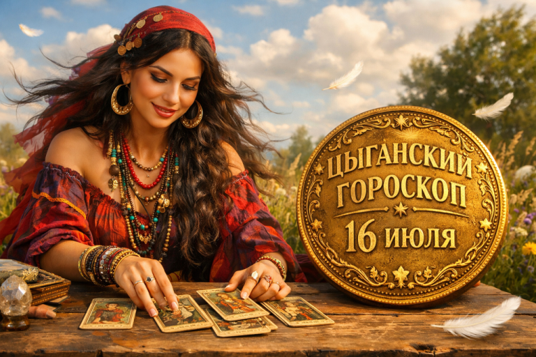 Цыганский гороскоп на 16 июля: Ветер принесёт Подкове счастливую новость, а Монета увидит редкий шанс