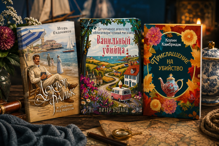 Три уютных детектива этого лета: книги, которые лучше всего читать с чашкой чая