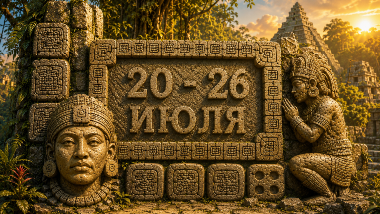 Календарь майя предупреждает: неделя с 20 по 26 июля станет временем выбора нового пути