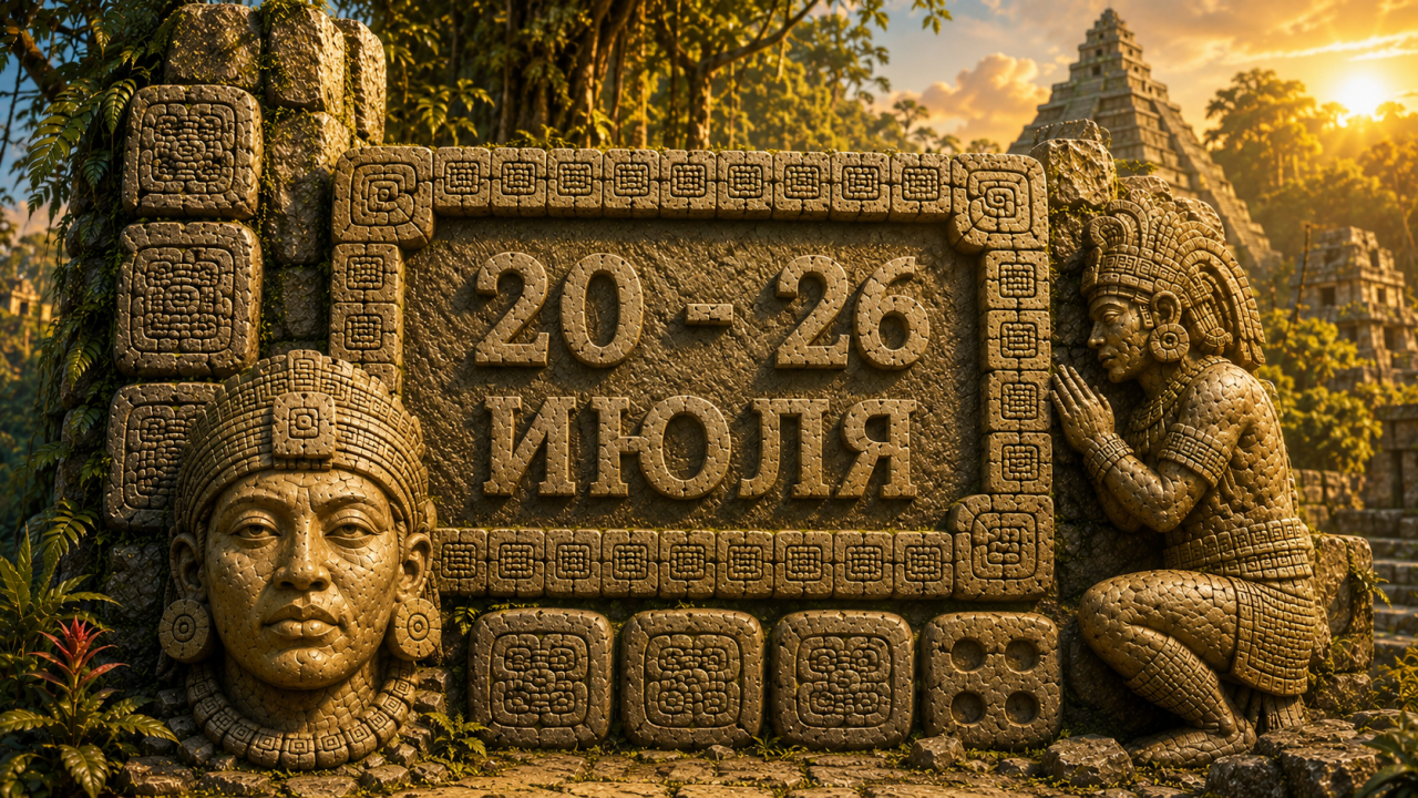 Календарь майя предупреждает: неделя с 20 по 26 июля станет временем выбора нового пути