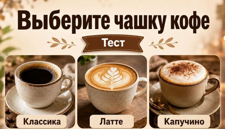 Одна картинка, девять чашек и неожиданный взгляд на ваш характер