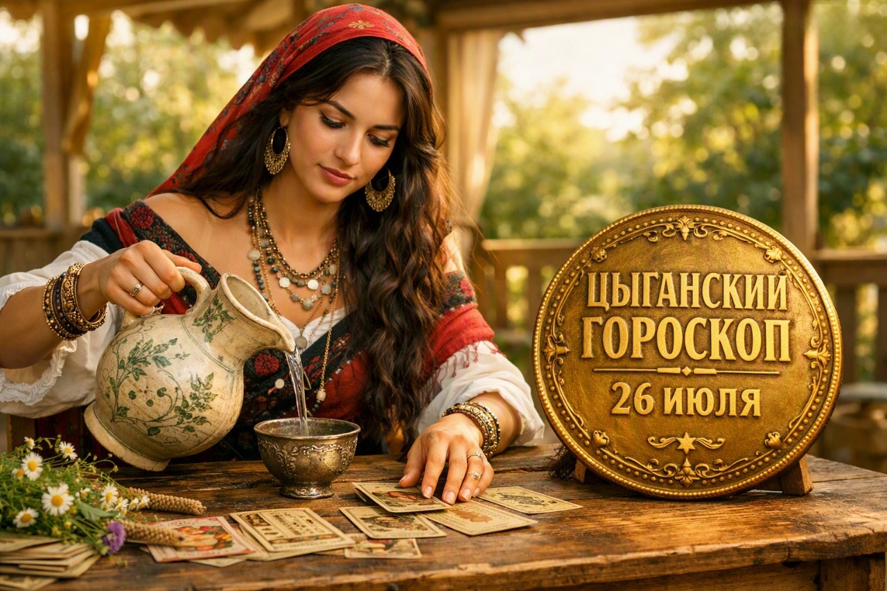 Цыганский гороскоп на 26 июля: Подкова попадёт в удачный час, а Свеча услышит полезный совет