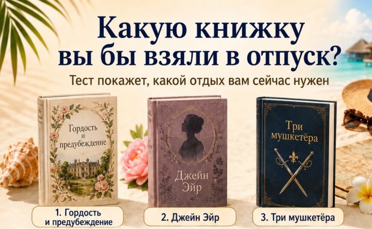 Девять книг, девять вариантов отдыха: какой сейчас нужен именно вам?