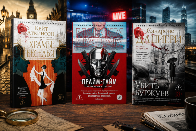 Три главных детектива этого лета: ретро-Лондон, захват телестудии и охота на миллиардеров