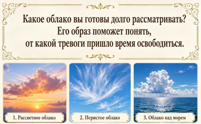 Одним страшно будущее, другим - чужое мнение: какое облако выберете вы?