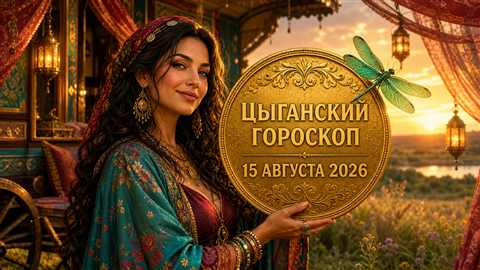 Изумрудная стрекоза покажет обходной путь: какие знаки цыганского гороскопа заметят важную возможность 15 августа 2026 года