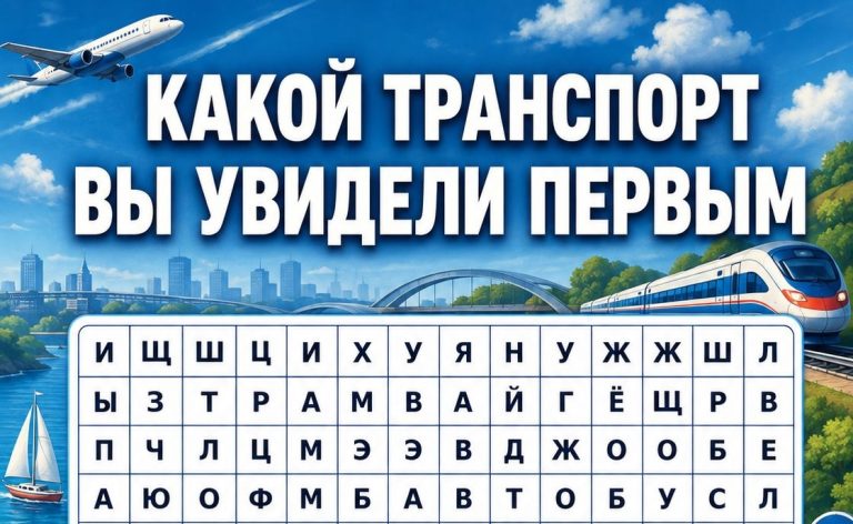 Выберите не задумываясь: транспорт, который первым бросился в глаза, расскажет о ваших приоритетах