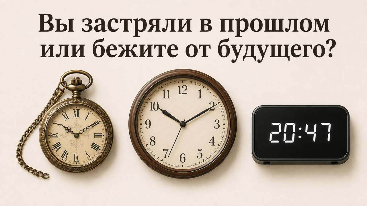 Психологический тест: выберите часы - и узнайте, в каком времени вы живёте на самом деле