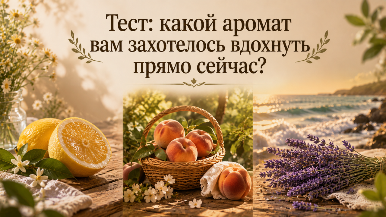 Тест: какой аромат вам захотелось вдохнуть прямо сейчас? Он подскажет, по какому ощущению вы скучаете