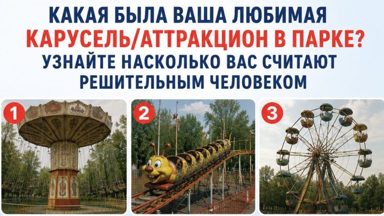 Вспомните любимый аттракцион: этот тест покажет, какой видят вашу внутреннюю силу