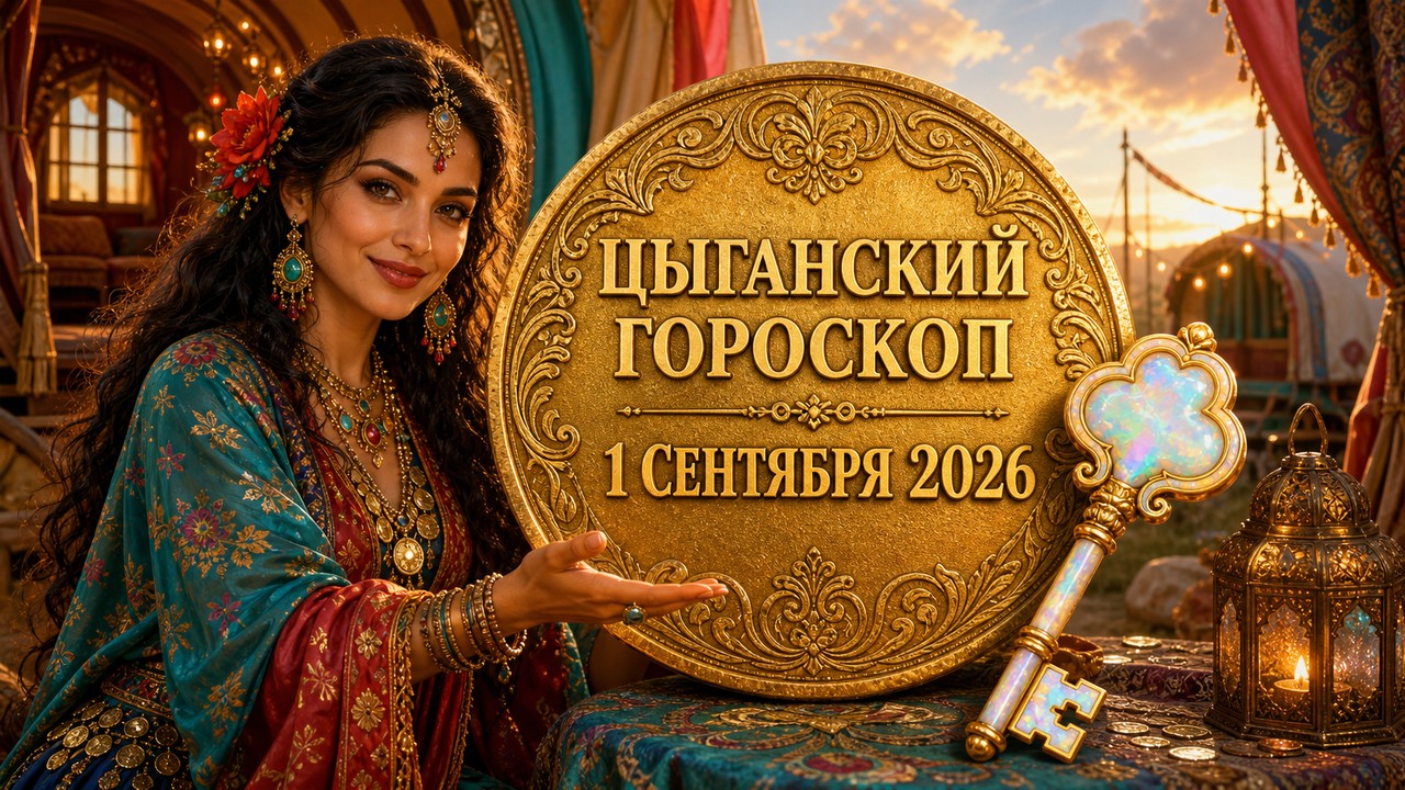 Фортуна звенит ключами: кому цыганский гороскоп подскажет удачный поворот 1 сентября 2026 года