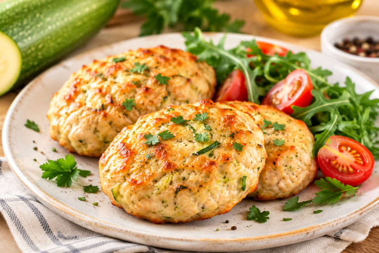 Без сковороды и лишнего масла: рецепт нежных куриных котлет с кабачком