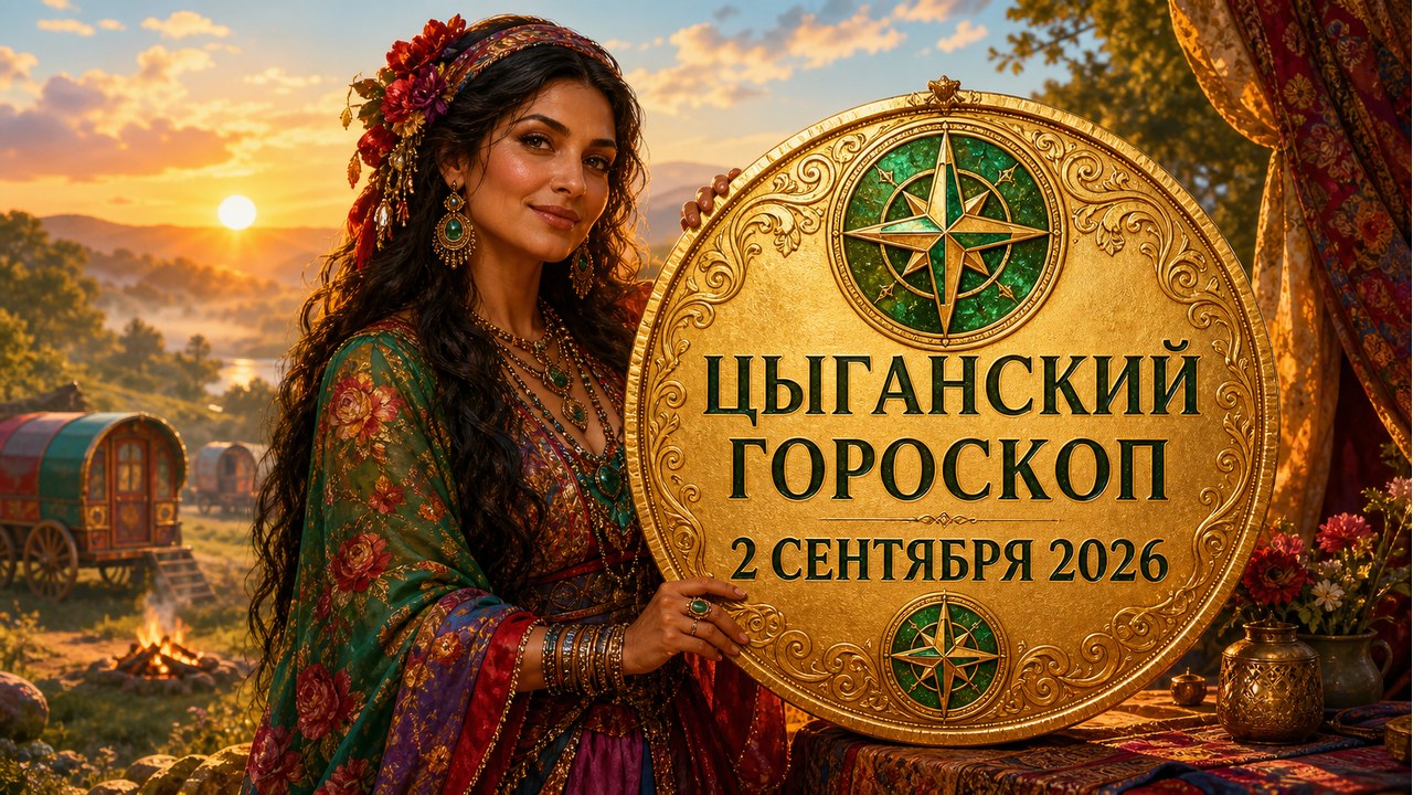 Изумрудный компас покажет короткий путь к важному решению: какие знаки цыганского гороскопа поймают верный курс 2 сентября 2026 года