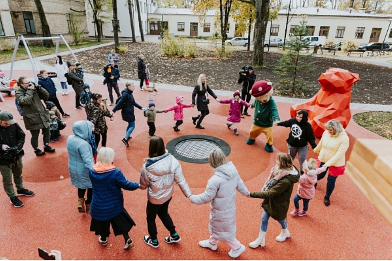 В Детской больнице откроют необычную площадку для игр и изучения природы под открытым небом