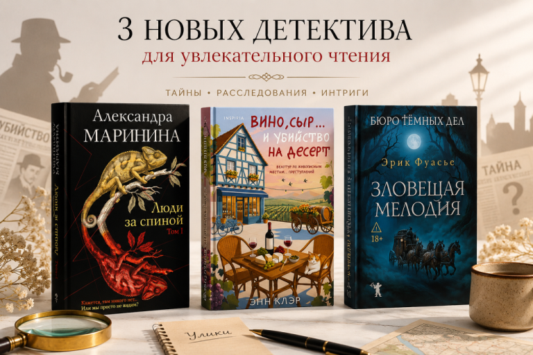 Три детективные новинки, от которых трудно оторваться: Каменская, убийство среди виноградников и тайна французских болот