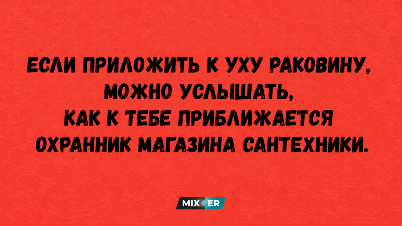Юмор за день и охранник магазина сантехники