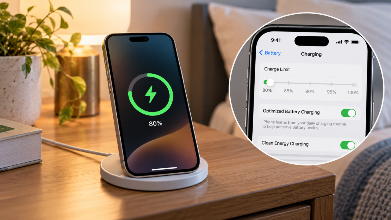 iPhone не заряжается выше 80%? Это не поломка - и чинится за десять секунд