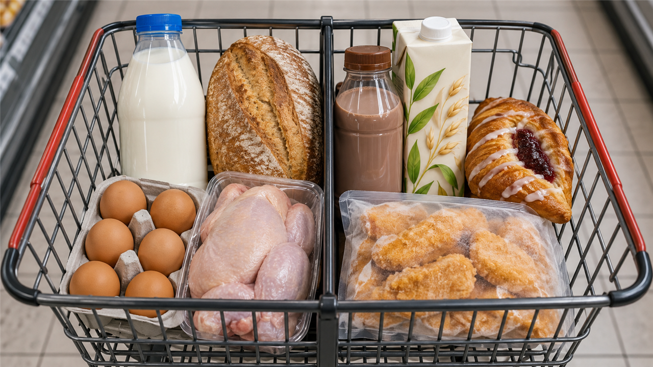 Базовые продукты и похожие товары, на которые действует другая ставка НДС